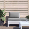 Cuscini da pallet Vidaxl 2 St tessuto grigio