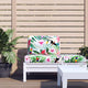 Vidaxl Pallet Cushions 2 St Oxford Fabric multilorato