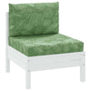 Vidaxl Pallet Cushions 2 ST fogliare Tessuto Oxford