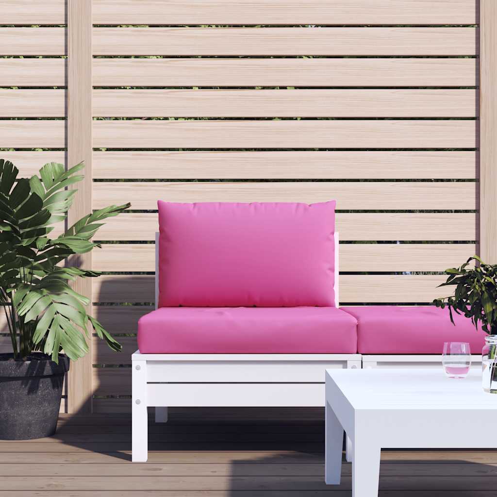 Vidaxl Pallet Cushions 2 St Oxford Fabric Pink