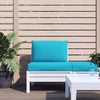 Vidaxl Pallet Cushions 2 St Oxford Fabric Turquoise