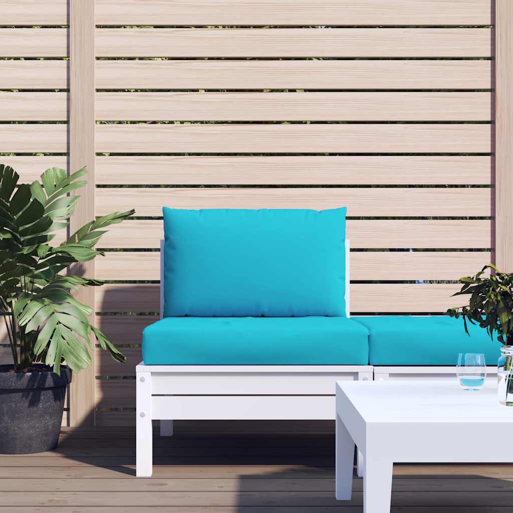 Vidaxl Pallet Cushions 2 St Oxford Fabric Turquoise