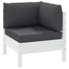 Cuscini per pallet VidaXL 3 pezzi in tessuto oxford antracite
