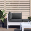Cuscini per pallet VidaXL 3 pezzi in tessuto oxford antracite