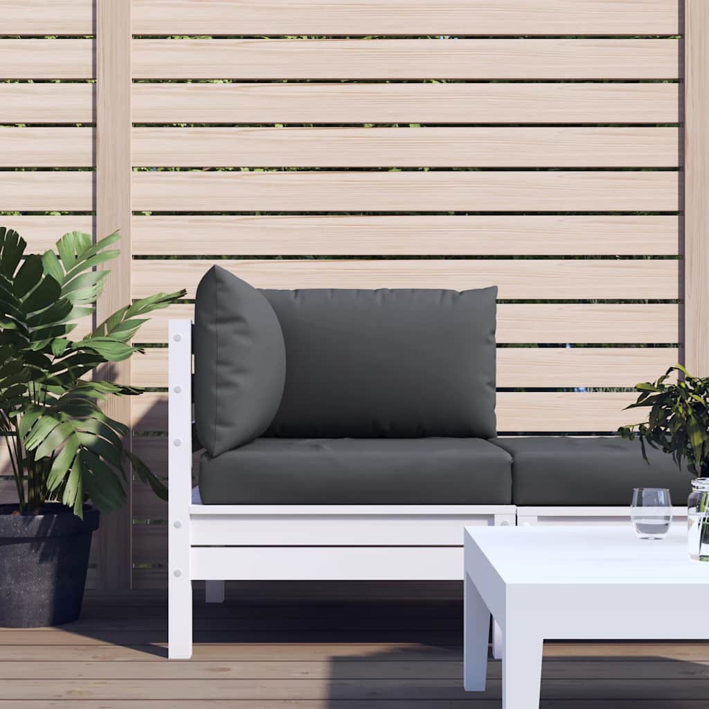 Cuscini per pallet VidaXL 3 pezzi in tessuto oxford antracite