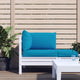 Cuscini per pallet VidaXL 3 pezzi in tessuto oxford azzurro