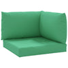 Cuscini per pallet VidaXL 3 pezzi in tessuto oxford verde