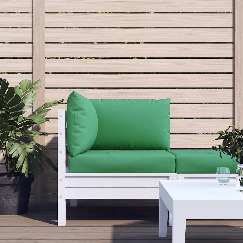 Cuscini per pallet VidaXL 3 pezzi in tessuto oxford verde