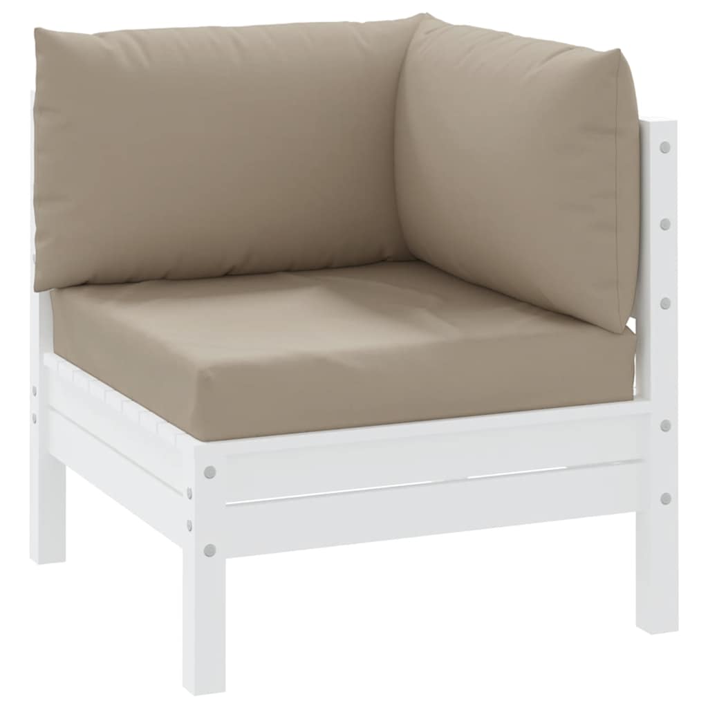 Cojines de palet Vidaxl 3 st oxford tela tope