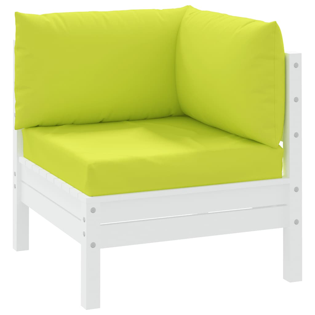 Cuscini per pallet VidaXL 3 pezzi in tessuto oxford verde brillante