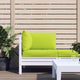 Cuscini per pallet VidaXL 3 pezzi in tessuto oxford verde brillante