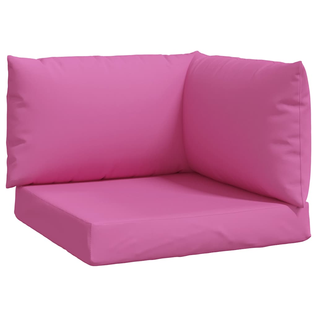 Vidaxl Pallet Cushions 3 St Oxford Fabric Pink