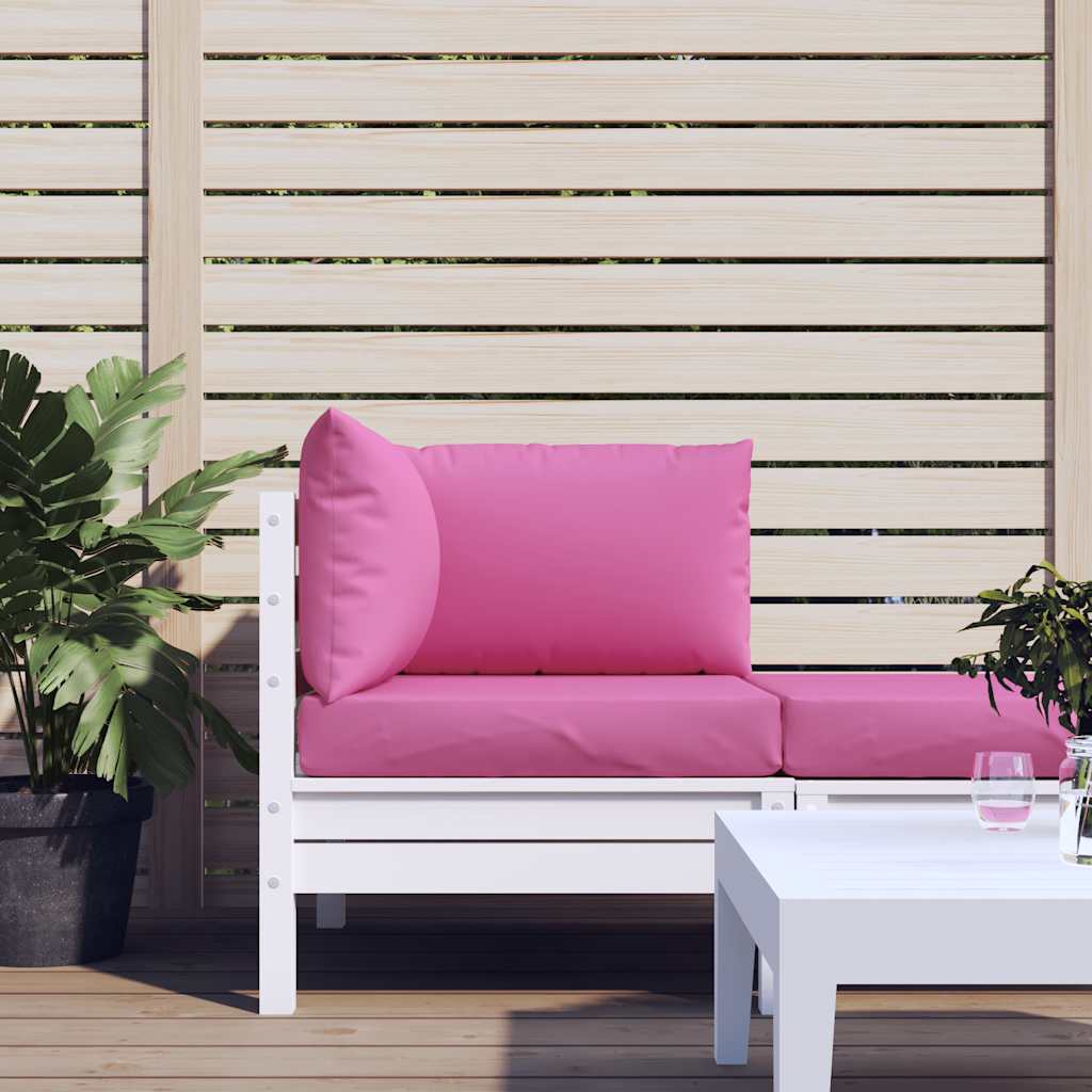 Vidaxl Pallet Cushions 3 St Oxford Fabric Pink