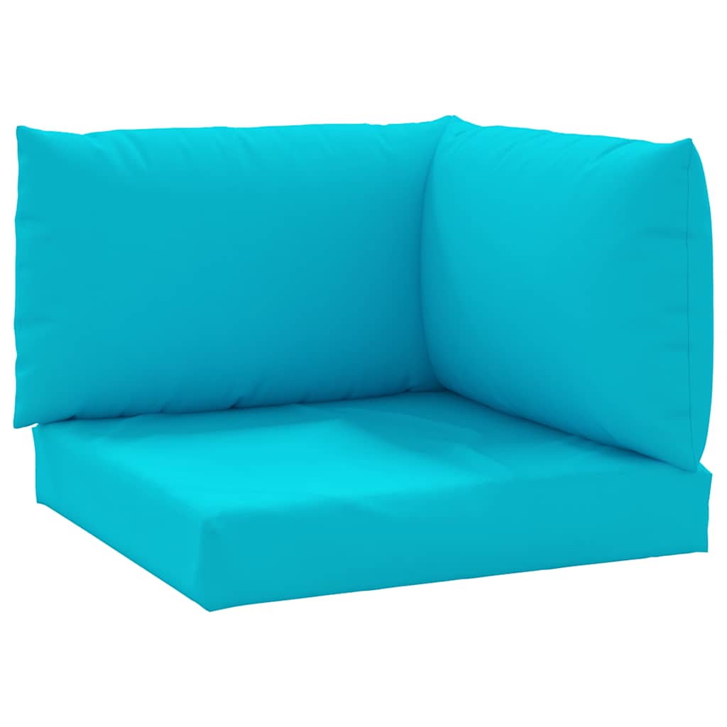 Cuscini di pallet Vidaxl 3 St Oxford Fabric turchese