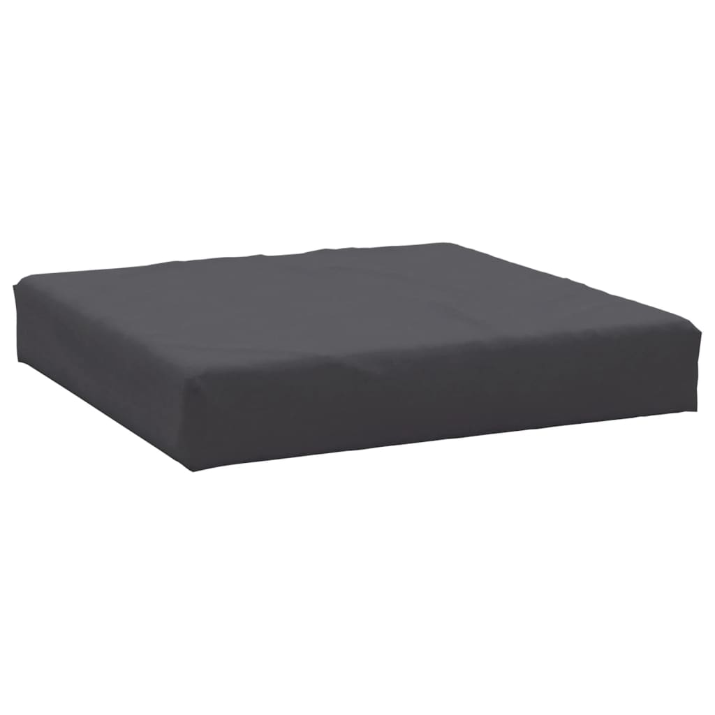Cuscino Vidaxl pallet 60x60x8 cm tessuto oxford antracite -lorato
