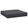 Cuscino Vidaxl pallet 60x60x8 cm tessuto oxford antracite -lorato