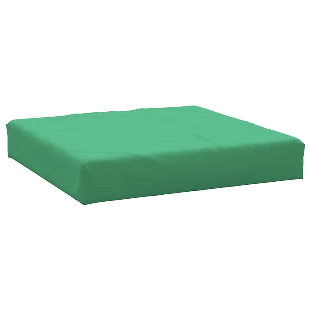 Vidaxl Pallet Cuscino 60x60x8 cm tessuto oxford verde
