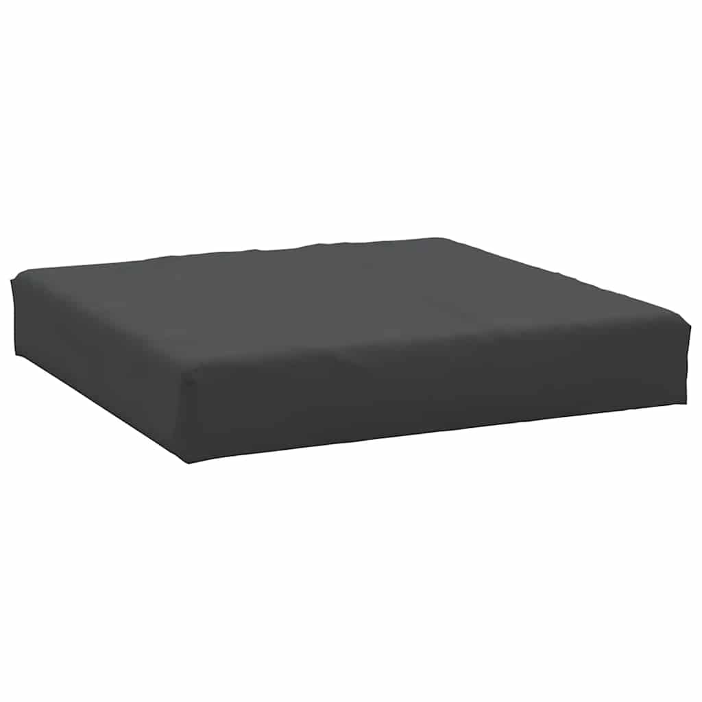 Vidaxl Pallet Cuscino 60x60x8 cm tessuto oxford nero