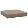 Cojín de palet Vidaxl 60x60x8 cm de tela oxford tope