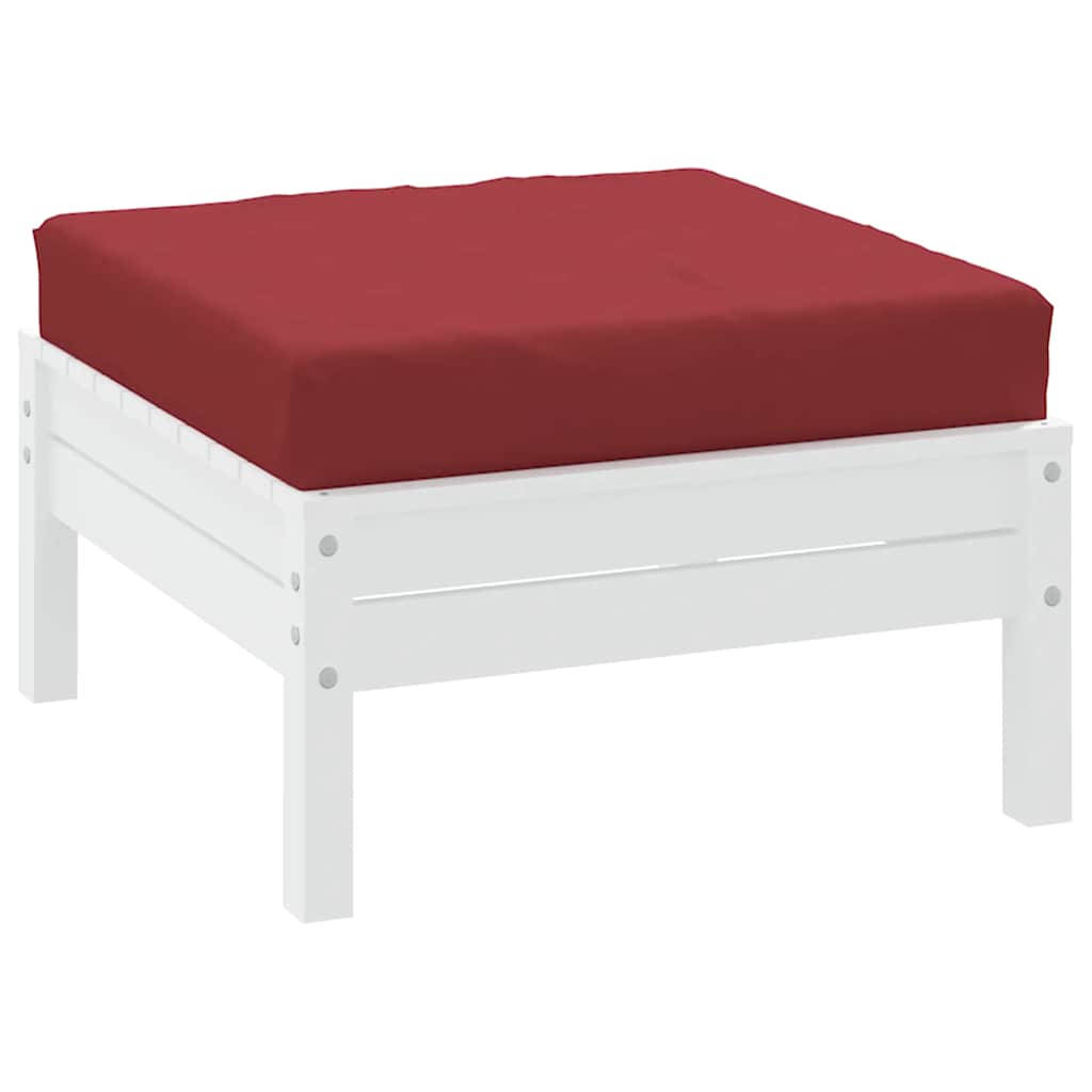 Vidaxl Pallet cushion 60x60x8 cm Oxford fabric wine red
