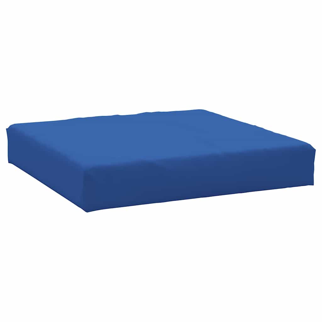 Vidaxl Pallet Cuscino 60x60x8 cm tessuto oxford blu blu