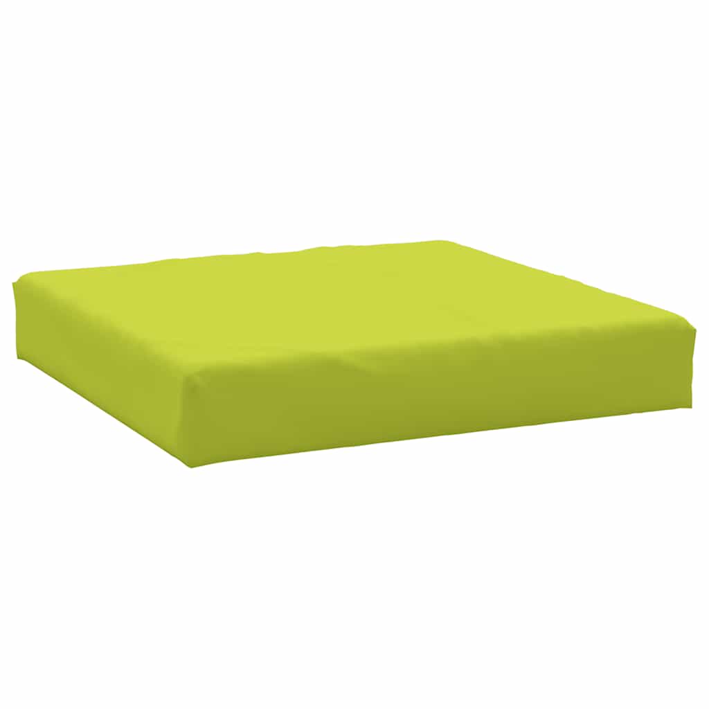 Vidaxl Pallet Cushion 60x60x8 CM Oxford Fabrics Green brillante