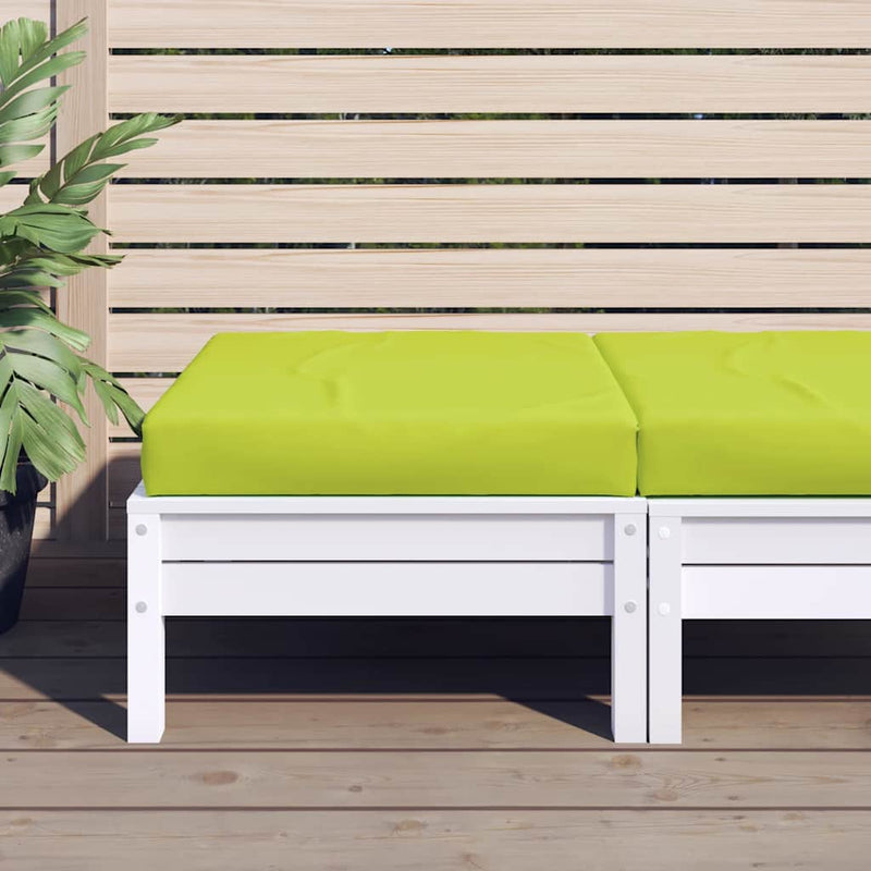 Vidaxl Pallet Cushion 60x60x8 CM Oxford Fabrics Green brillante