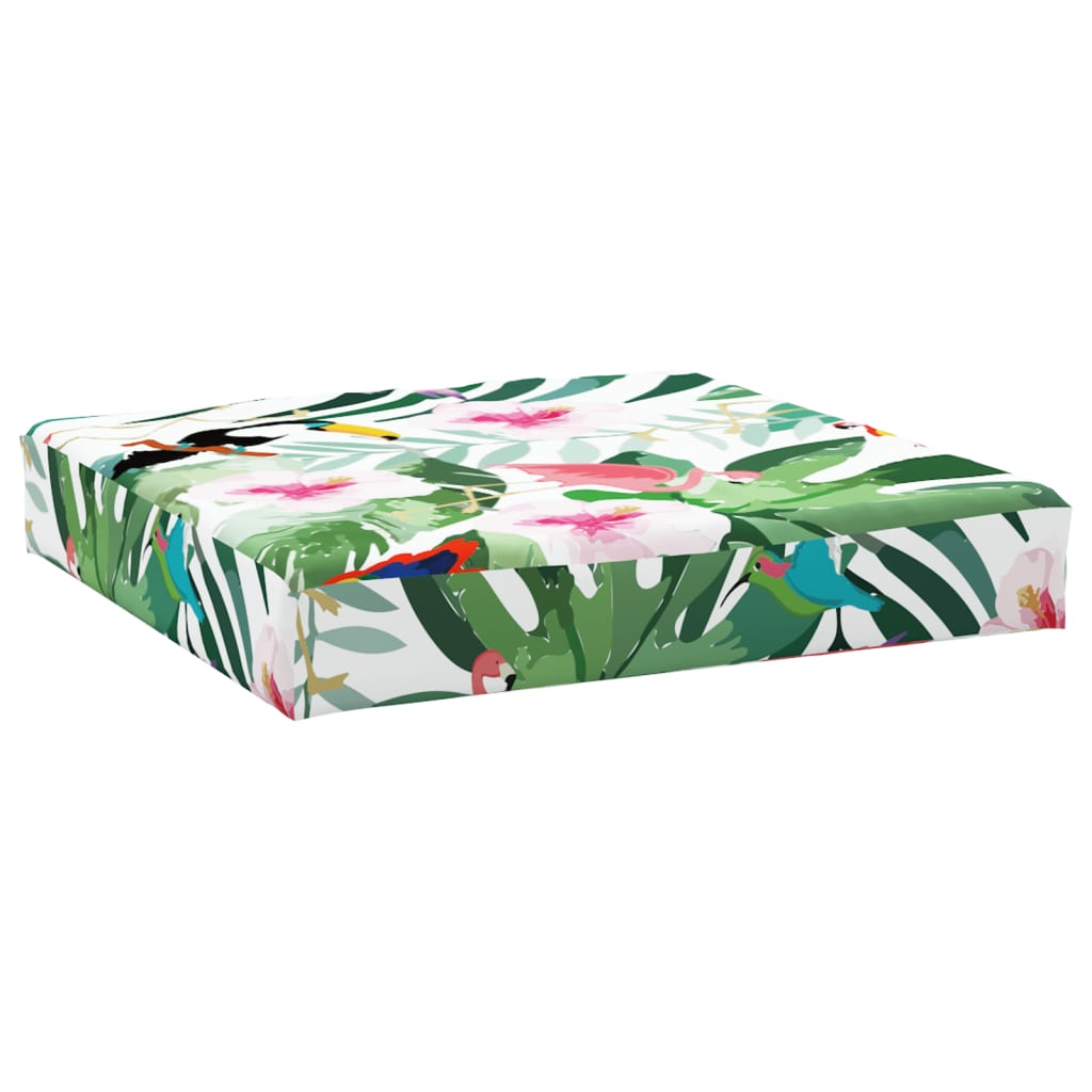 Vidaxl Pallet Cuscino 60x60x8 cm Fabric oxford multi -colorato