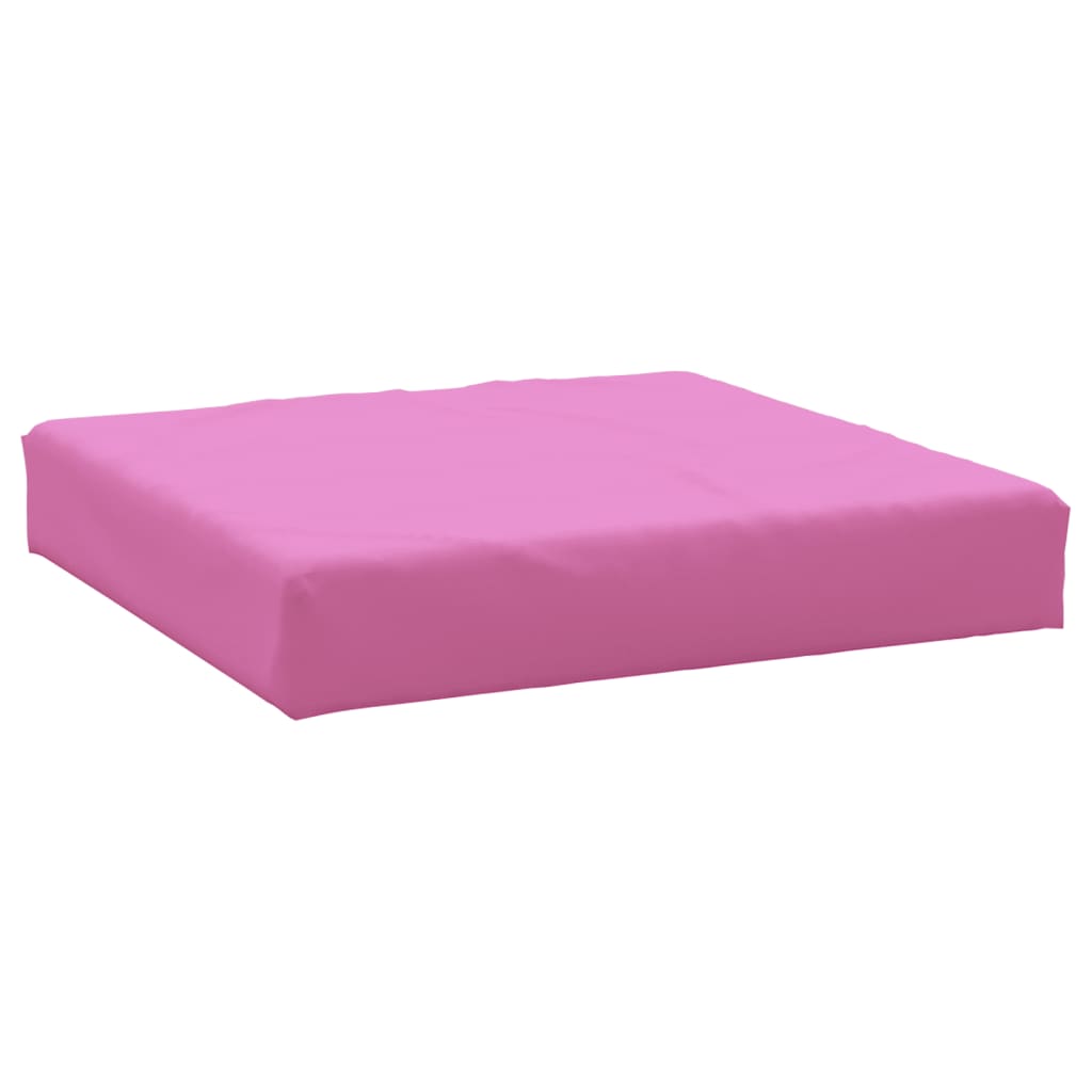Vidaxl Pallet Cuscino 60x60x8 cm tessuto oxford rosa