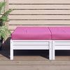 Vidaxl Pallet Cuscino 60x60x8 cm tessuto oxford rosa