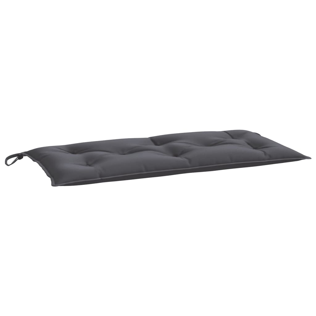 Vidaxl Garden Banch Cushion 110x50x7 cm Tessuto di Oxford Antracite -Collorato
