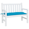 VidaXL cojín para banco de jardín 110x50x7 cm tela oxford azul claro