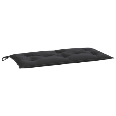 Vidaxl Garden Bench Cushion 110x50x7 CM Oxford Fabric Negro