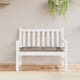 Vidaxl Garden Banch Cushion 110x50x7 cm Tessuto Oxford Taupe