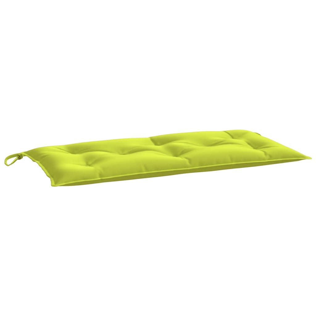 Vidaxl Garden Bench Cushion 110x50x7 CM Oxford Fabric Clear Verde