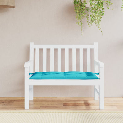 Vidaxl Garden Bench Cushion 110x50x7 CM Fabric Turquesa