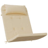 VidaXL cojines de silla 2 piezas tela oxford adirondack beige