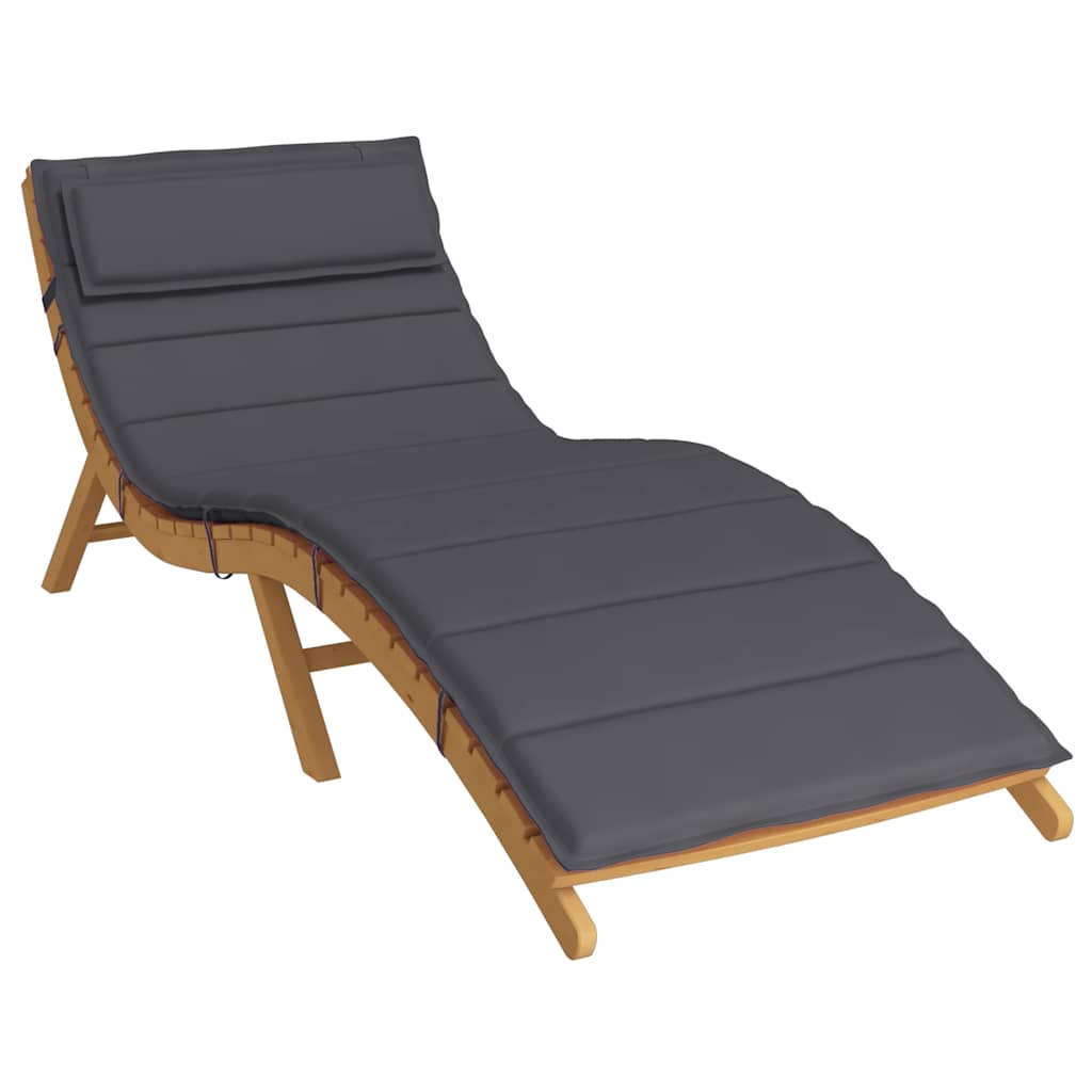 Vidaxl ROUNGER CHUCHION 180X60X3 CM OXFORD FAZA ANTRACITE