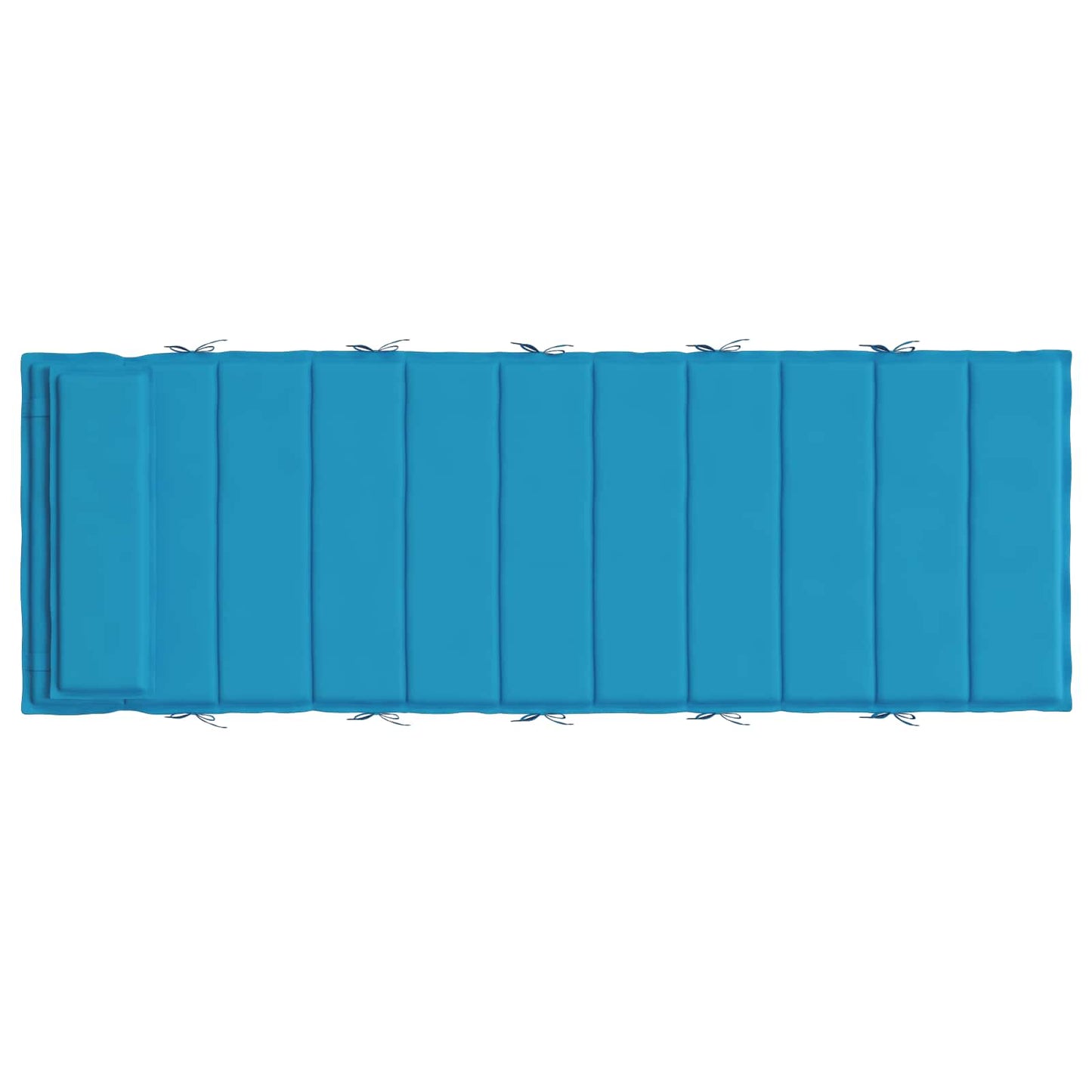Vidaxl zon loungerkussen lichtblauw 178 x 60 x 4 cm oxford stof