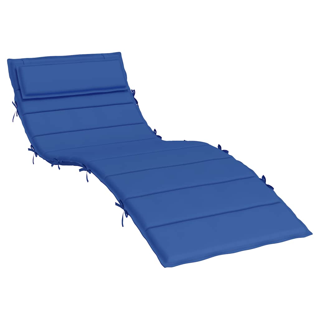 Vidaxl Lagger Cushion 180x60x3 cm tessuto oxford blu reale