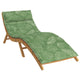 Vidaxx cojín para tumbona verde 178 x 60 x 4 cm tela oxford