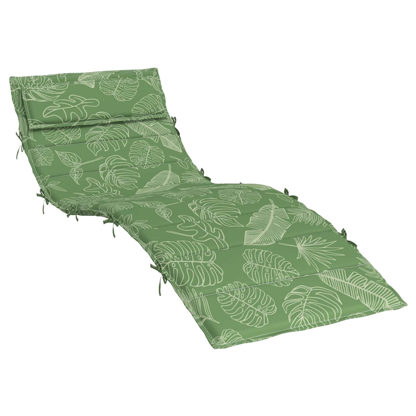Cuscino per lettino prendisole Vidaxx verde 178 x 60 x 4 cm in tessuto oxford