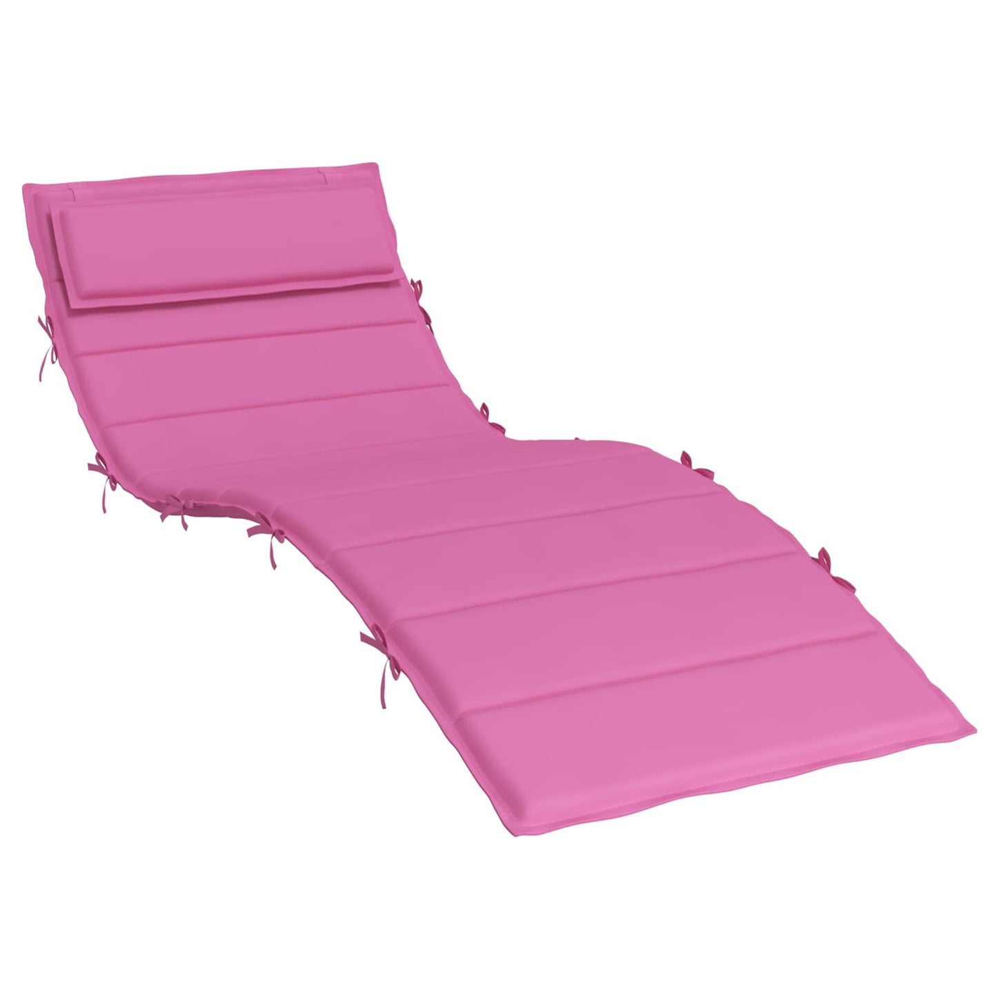 Vidaxl zon loungerkussen roze 178 x 60 x 4 cm oxford stof
