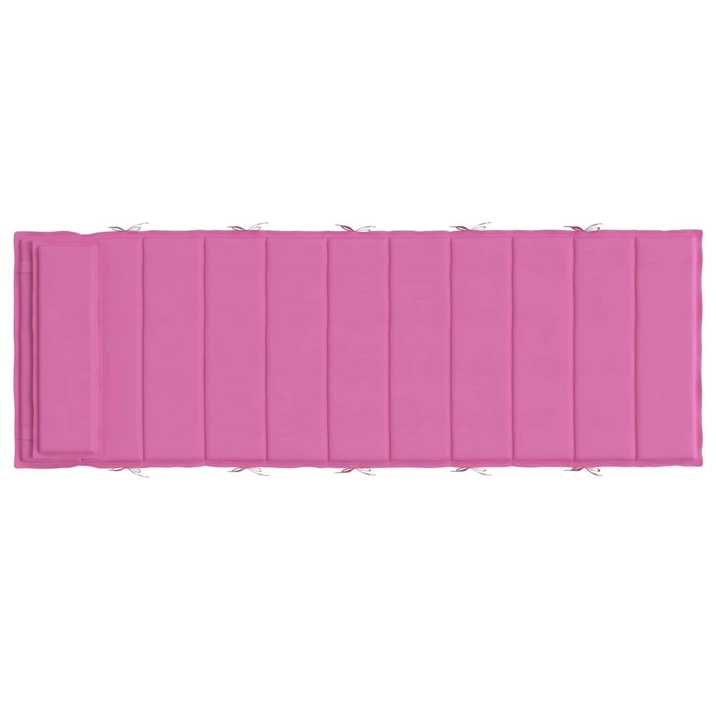 Vidaxl zon loungerkussen roze 178 x 60 x 4 cm oxford stof