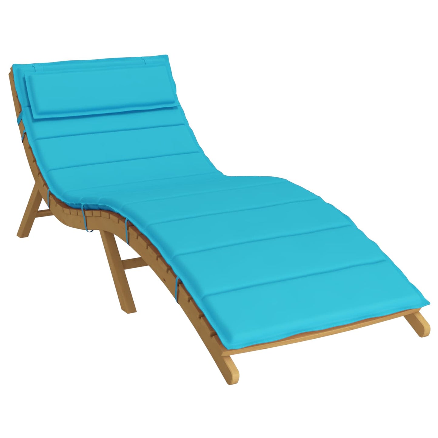 VidaXL cojín para tumbona turquesa 178 x 60 x 4 cm tela oxford