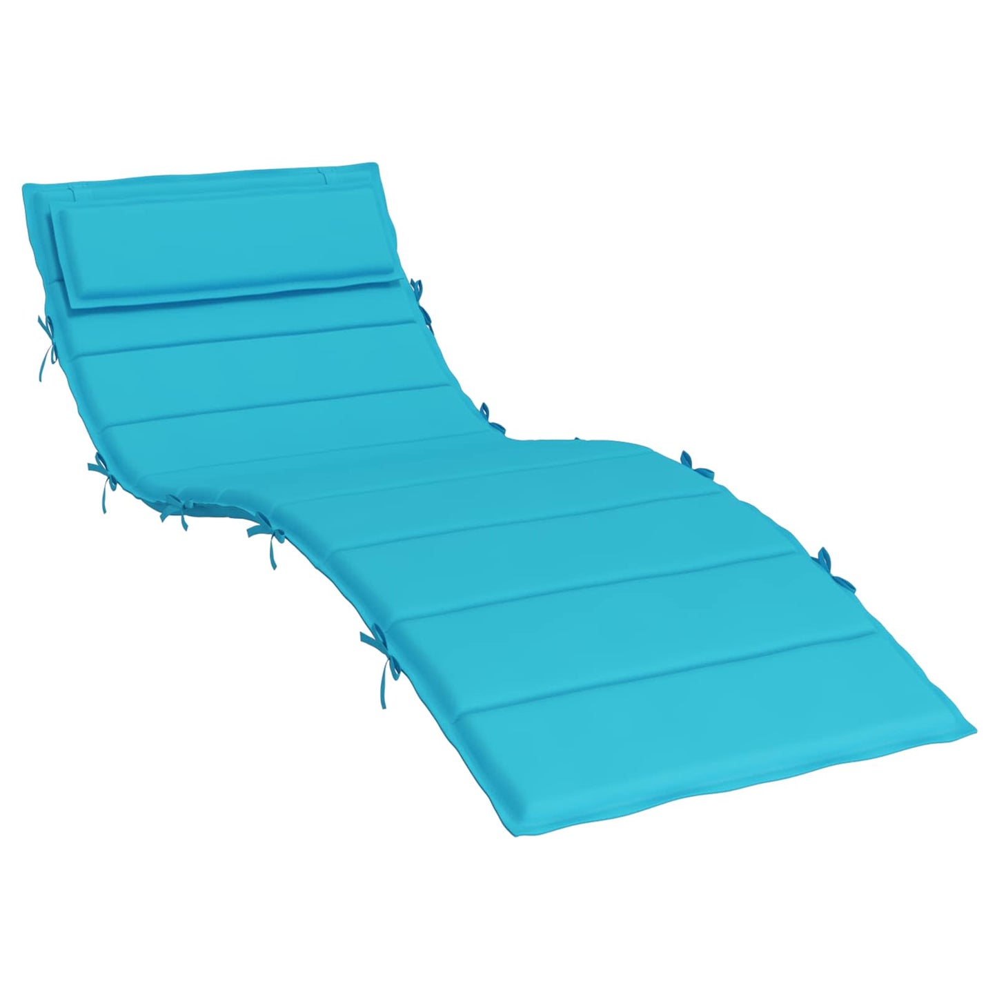 VidaXL cojín para tumbona turquesa 178 x 60 x 4 cm tela oxford