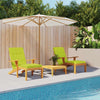 Cuscini da sedia da patio Vidaxl 2 St Oxford Fabric Bright Green