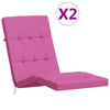 Cuscini da sedia da patio Vidaxl 2 St Oxford Fabric Pink