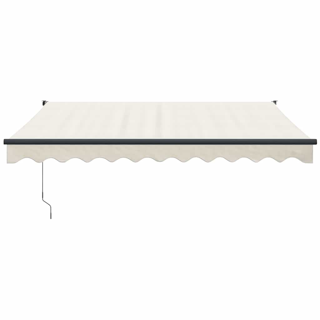Tenda da sole Vidaxx estensibile elettricamente 3,5x2,5 m color crema