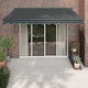 Vidaxx electrically extendable awning 3.5x2.5 m anthracite